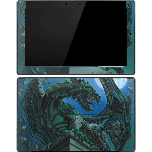The Green Dragon by Ed Beard Jr Surface Pro Tablet Skin